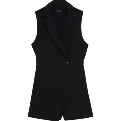Patrizia Pepe - Jumpsuit with Jacket Lapel Neckline - Black - Made in Italy - Luxury Exclusive Collection - Avvenice