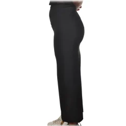 Patrizia Pepe - Long Pencil Skirt with Back Slit - Black - Skirt - Made in Italy - Luxury Exclusive Collection - Avvenice^ Skirts