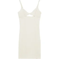 Patrizia Pepe - Sheath Dress with Cut-Out Detail - White - Made in Italy - Luxury Exclusive Collection - Avvenice^ Dresses