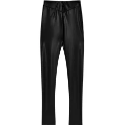 Patrizia Pepe - Shiny Faux Leather Fabric Trousers - Black - Trousers - Made in Italy - Luxury Exclusive Collection - Avvenice^ Trousers