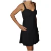 Patrizia Pepe - Short Sheath Dress with Heart Neckline - Black - Dress - Made in Italy - Luxury Exclusive Collection - Avvenice