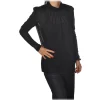 Patrizia Pepe - Transparent Fabric Blouse with Straps - Black - Shirt - Made in Italy - Luxury Exclusive Collection - Avvenice^ Shirts