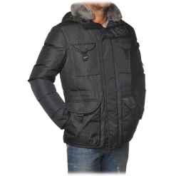 Peuterey - Aiptek Model Jacket with Four Pockets - Blue - Jacket - Luxury Exclusive Collection - Avvenice^ Jackets