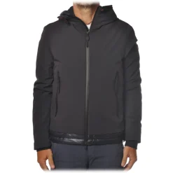 Peuterey - Badu Jacket in Technical Fabric with Hood - Blue - Jacket - Luxury Exclusive Collection - Avvenice^ Jackets