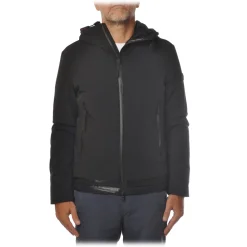 Peuterey - Badu Jacket in Technical Fabric with Hood - Black - Jacket - Luxury Exclusive Collection - Avvenice