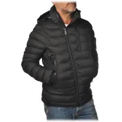 Peuterey - Eze Short Model Jacket with Hood - Black - Jacket - Luxury Exclusive Collection - Avvenice^ Jackets