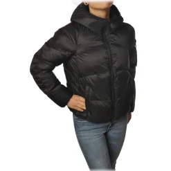 Peuterey - Jacket with Contrasting Zip Carena Model - Black - Jacket - Luxury Exclusive Collection - Avvenice^ Jackets