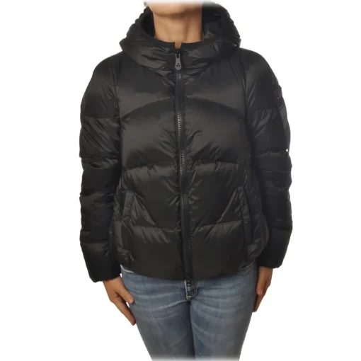 Peuterey - Jacket with Contrasting Zip Carena Model - Black - Jacket - Luxury Exclusive Collection - Avvenice^ Jackets