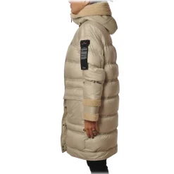 Peuterey - Long Quilted Down Jacket Model Kunto - Beige - Jacket - Luxury Exclusive Collection - Avvenice^ Jackets