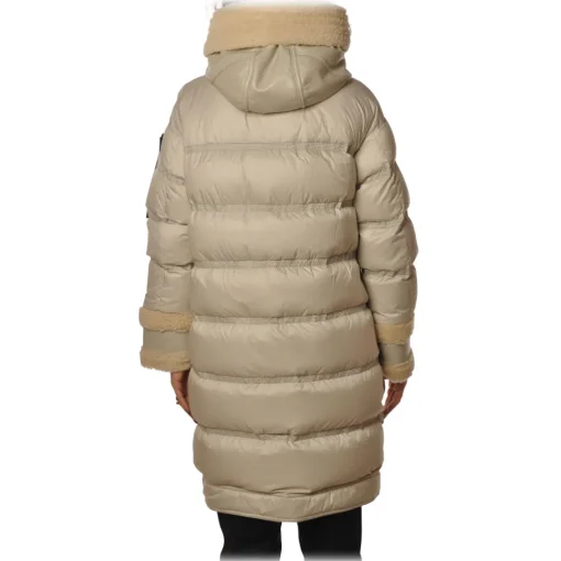 Peuterey - Long Quilted Down Jacket Model Kunto - Beige - Jacket - Luxury Exclusive Collection - Avvenice^ Jackets
