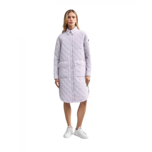 Peuterey - Long Quilted Water-Repellent Jacket - Lilac - Jacket - Luxury Exclusive Collection - Avvenice^ Jackets