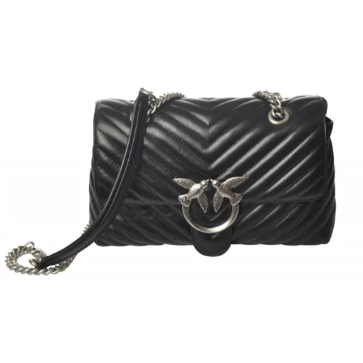 Pinko - Bag Love Lady Puff V Quilt - Black - Bag - Made in Italy - Luxury Exclusive Collection - Avvenice^ Bags