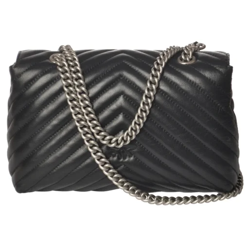 Pinko - Bag Love Lady Puff V Quilt - Black - Bag - Made in Italy - Luxury Exclusive Collection - Avvenice^ Bags