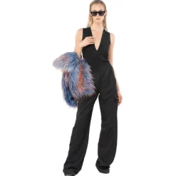 Pinko - Bodysuit with Maxi Neckline - Black - Top - Made in Italy - Luxury Exclusive Collection - Avvenice^ Tops
