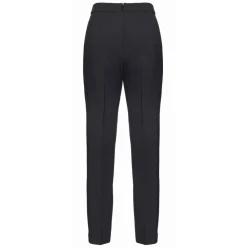 Pinko - Cigarette Pants in Technical Fabric - Black - Trousers - Made in Italy - Luxury Exclusive Collection - Avvenice