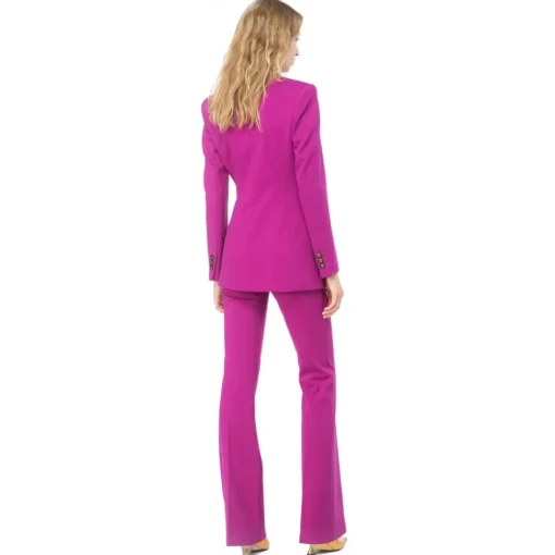 Pinko - Elongated Double-Breasted Blazer - Fuxia - Jacket - Made in Italy - Luxury Exclusive Collection - Avvenice