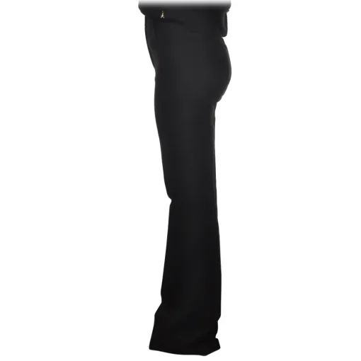 Pinko - Five Pockets Palazzo Trousers Abha - Black - Trousers - Made in Italy - Luxury Exclusive Collection - Avvenice^ Trousers