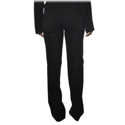 Pinko - Five Pockets Palazzo Trousers Abha - Black - Trousers - Made in Italy - Luxury Exclusive Collection - Avvenice^ Trousers