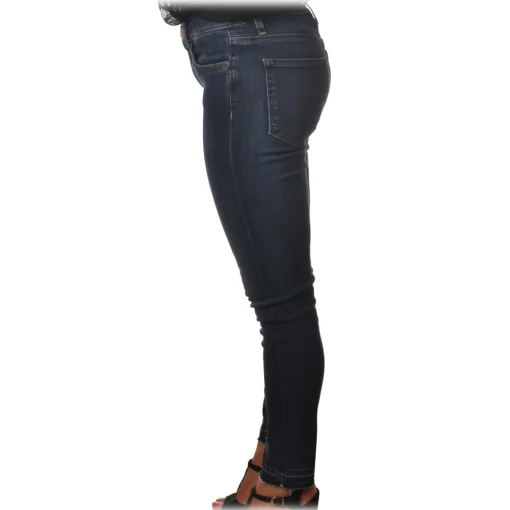 Pinko - Five-Pocket Jeans Sabrina10 Slim Fit - Dark Denim - Trousers - Made in Italy - Luxury Exclusive Collection - Avvenice^ Trousers