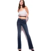 Pinko - Flared Jeans with Logo - Blue - Trousers - Made in Italy - Luxury Exclusive Collection - Avvenice