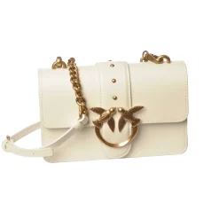 Pinko - Love Mini Icon Simply Bag - Ivory White - Bag - Made in Italy - Luxury Exclusive Collection - Avvenice^ Bags