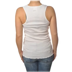 Pinko - Rowing Top Vasco7 in Cotton - White - Top - Made in Italy - Luxury Exclusive Collection - Avvenice^ Tops