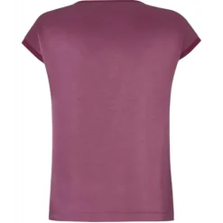Pinko - Satin Fabric T-shirt Blouse - Bordeaux - Top - Made in Italy - Luxury Exclusive Collection - Avvenice^ Tops