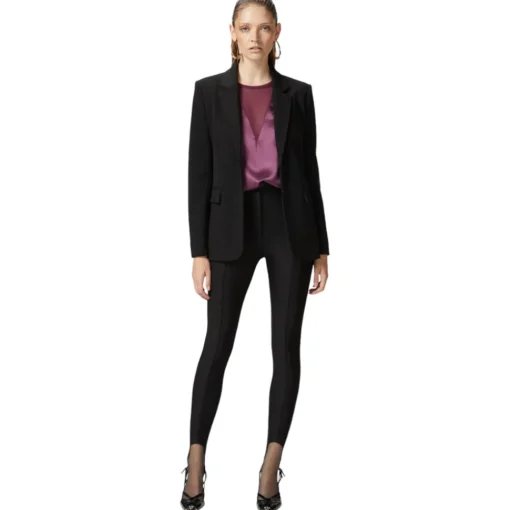 Pinko - Satin Fabric T-shirt Blouse - Bordeaux - Top - Made in Italy - Luxury Exclusive Collection - Avvenice^ Tops
