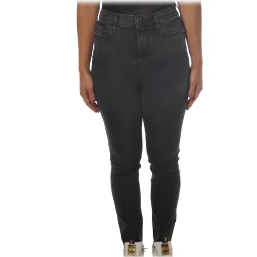 Pinko - Skinny Stretch Jeans Susan21 - Grey - Trousers - Made in Italy - Luxury Exclusive Collection - Avvenice^ Trousers