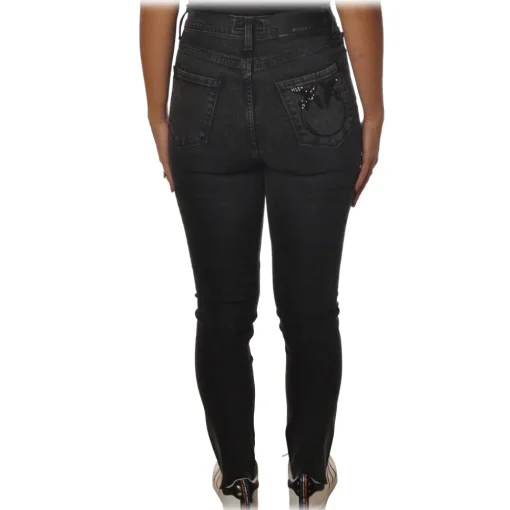 Pinko - Skinny Stretch Jeans Susan21 - Grey - Trousers - Made in Italy - Luxury Exclusive Collection - Avvenice^ Trousers