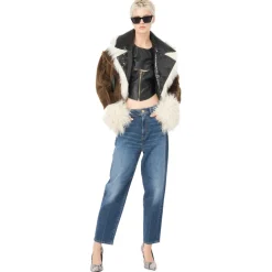 Pinko - Straight Jeans with Belt - Blue - Trousers - Made in Italy - Luxury Exclusive Collection - Avvenice^ Trousers