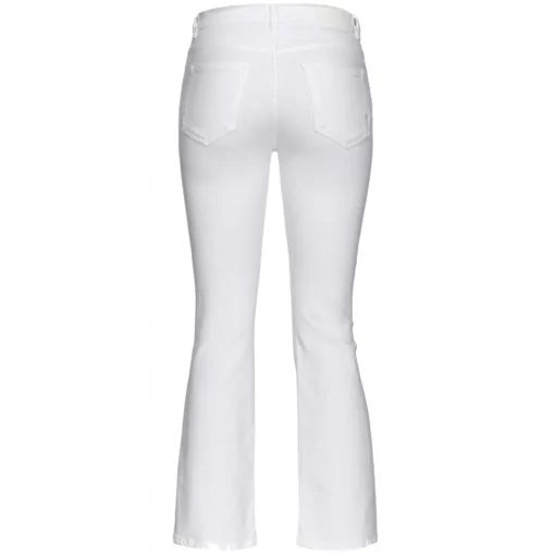 Pinko - Stretch Bootcut Jeans - White - Trousers - Made in Italy - Luxury Exclusive Collection - Avvenice^ Trousers