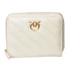 Pinko - Taylor V Quilt Wallet - White - Wallet - Made in Italy - Luxury Exclusive Collection - Avvenice^ Wallets