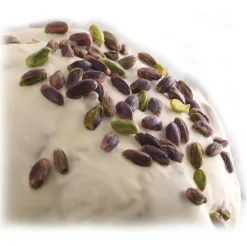 Pist\u00ec Pistì - Artisan Panettone Pandorato Covered with White Chocolate and Pistachio - Hand Wrapped Artisan Panettone - Avvenice