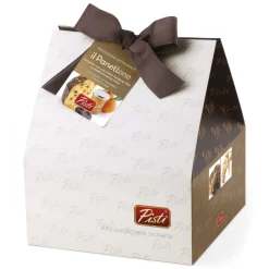 Pist\u00ec Pistì - Artisan Panettone with Red Orange Covered with Dark Chocolate 70% + Red Orange Jam - Gift Shopper - Avvenice^ Sweets