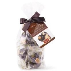 Pist\u00ec Pistì - Classic Almond Paste Covered with Extra Dark Chocolate - Fine Pastry in Envelope with Bow - Avvenice^ Sweets