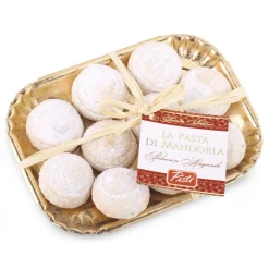 Pist\u00ec Pistì - Classic Almond Sicilian Cookies - Fine Pastry in Elegance Tray - Avvenice^ Sweets