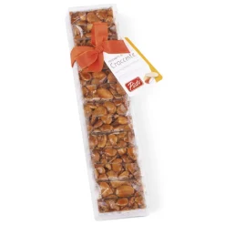 Pist\u00ec Pistì - Crunchy Pieces with Sicilian Almond - Fine Pastry in Transparent Case with Bow - Avvenice^ Sweets