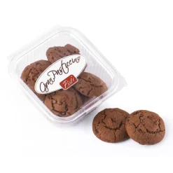 Pist\u00ec Pistì - Kuki - Almond Sicilian Cookies with Extra Dark Chocolate 70 % - Fine Pastry in Open and Close Box - Avvenice^ Sweets
