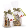 Pist\u00ec Pistì - Pieces of Crunchy with Sicilian Pistachio and Almonds - Fine Pastry in Envelope with Bow - 100 g - Avvenice