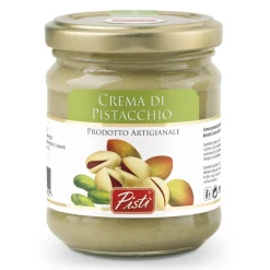 Pist\u00ec Pistì - Pistachio Cream Spread - Bronte Sicily - Artisan Cream - In Basic Glass Jar - Avvenice
