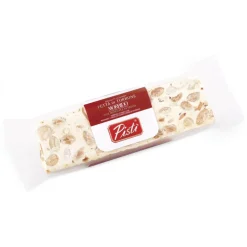 Pist\u00ec Pistì - Soft Nougat Slice with Sicilian Almond - Fine Pastry in Flow Pack - Avvenice^ Sweets
