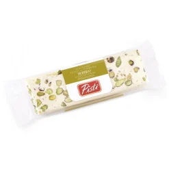 Pist\u00ec Pistì - Soft Nougat Slice with Sicilian Pistachio - Fine Pastry in Flow Pack - Avvenice