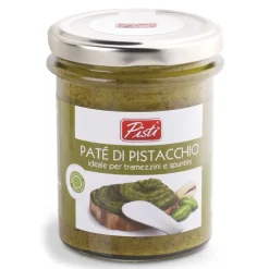 Pist\u00ec Pistì - Spreadable Pistachio Paté - Bronte Sicily - Artisan Patè - In Premium Glass Jar - Avvenice