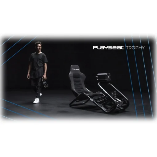 Playseat ® Trophy Black - Pro Racing Seat - PC - PS - XBOX - Real Simulation - Gaming - Play Station - PS5 - Avvenice