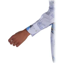 Poggianti 1958 Poggianti 1985 - Blue Floral Shirt with Soft Collar - Handmade in Italy - New Luxury Exclusive Collection - Avvenice^ Shirts
