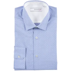 Poggianti 1958 Poggianti 1985 - Classic Shirt with White Inserts - Handmade in Italy - New Luxury Exclusive Collection - Avvenice