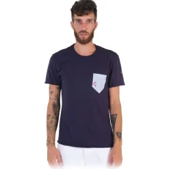 Poggianti 1958 Poggianti 1985 - Cotton T-Shirt 924-02 Blue - Handmade in Italy - New Luxury Exclusive Collection - Avvenice^ T-shirt