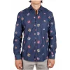 Poggianti 1958 Poggianti 1985 - Denim Shirt with Embroidery - Handmade in Italy - New Luxury Exclusive Collection - Avvenice^ Shirts