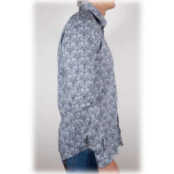Poggianti 1958 Poggianti 1985 - Fancy French Collar Shirt - Handmade in Italy - New Luxury Exclusive Collection - Avvenice^ Shirts